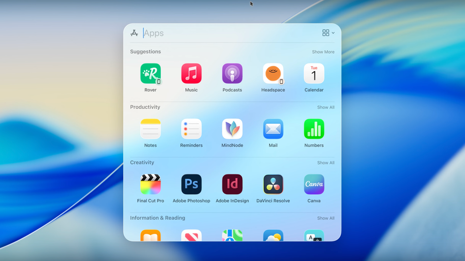 Прокачанный Spotlight в macOS 26 Tahoe Прокачанный Spotlight в macOS 26 Tahoe