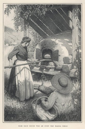 В начале ХХ века в Бретани такая печь для хлеба была возле каждого дома
