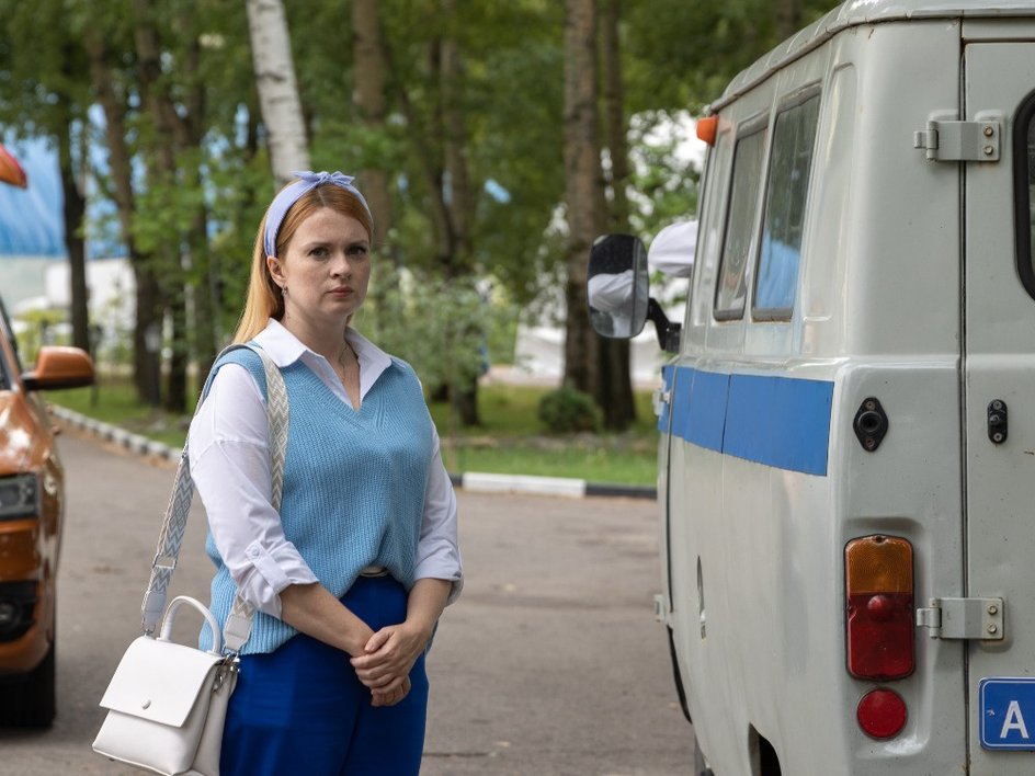 Екатерина Копанова в сериале «Маня и Груня» Екатерина Копанова в сериале «Маня и Груня»