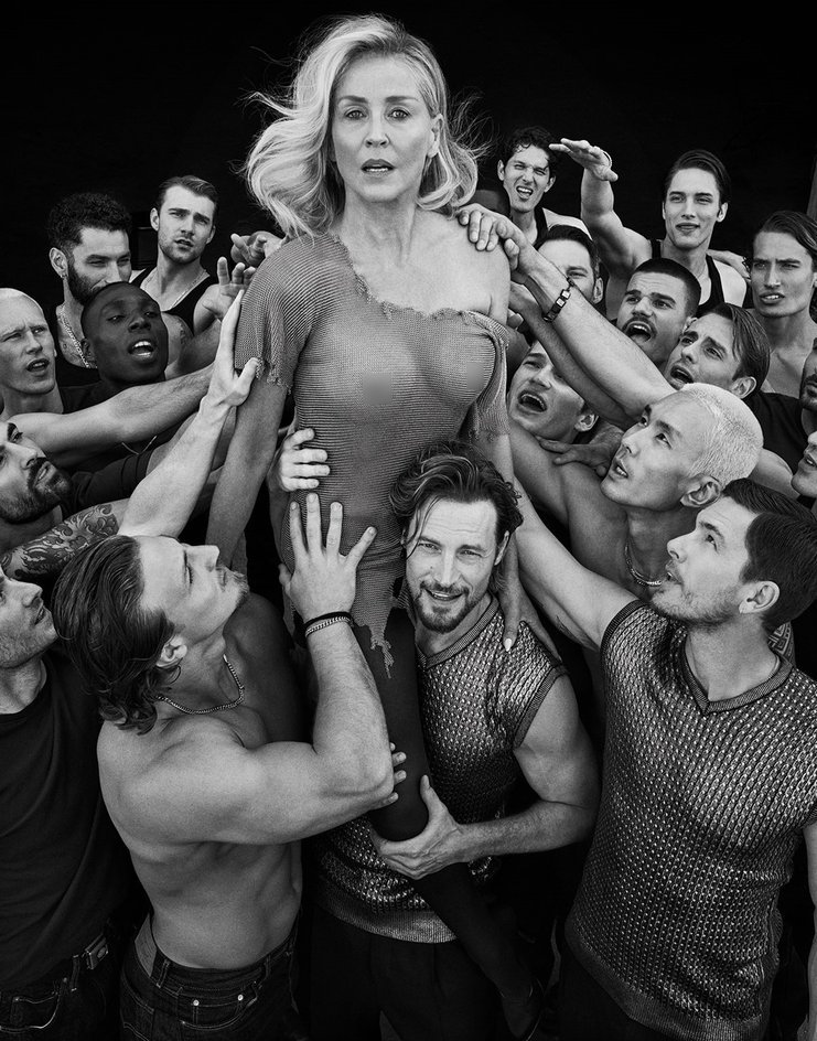 Шэрон Стоун снялась для Vogue Adria Шэрон Стоун снялась для Vogue Adria