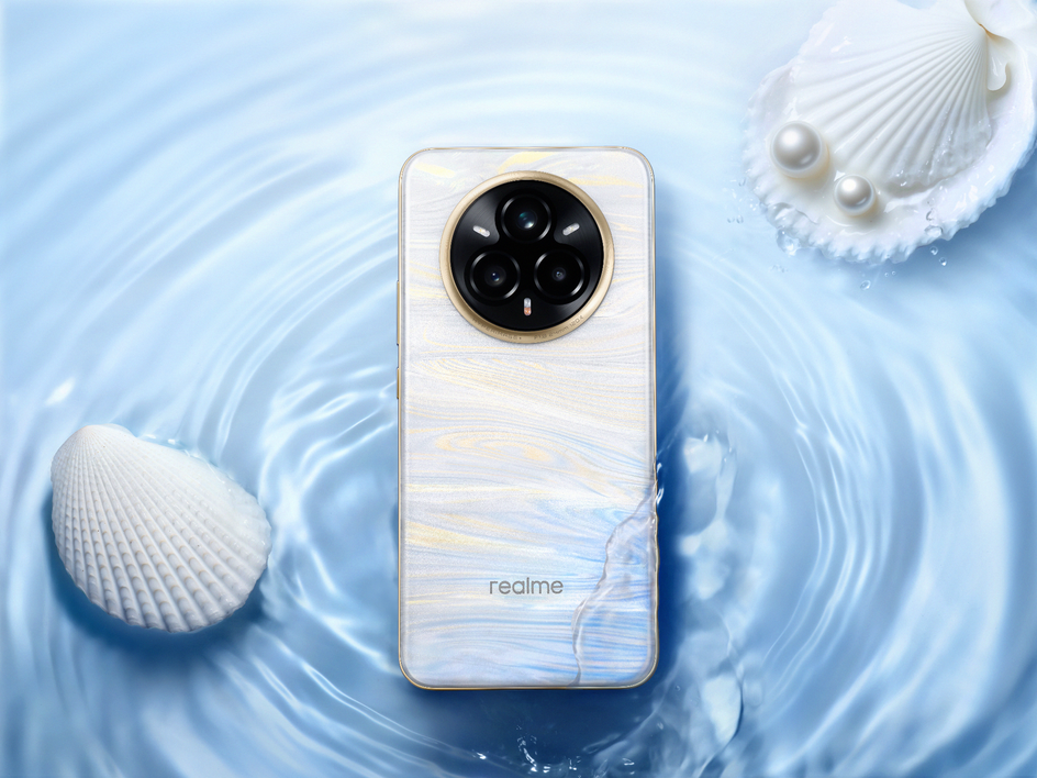 realme 14 Pro в воде