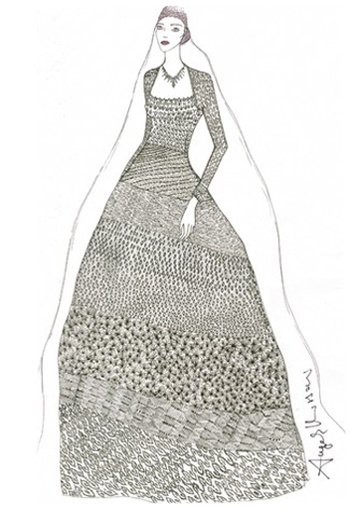 Свадебное платье Missoni