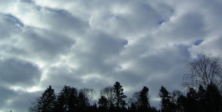 Типичные слоисто-кучевые облака. Фото: Dictionnaires et Encyclopédies sur &apos;Academic&apos;