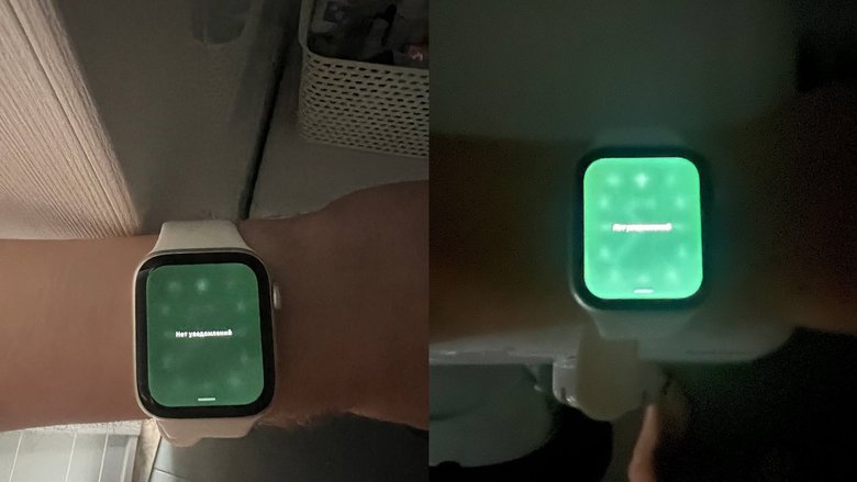 Часы редактора Hi-Tech Mail.ru тоже «позеленели»