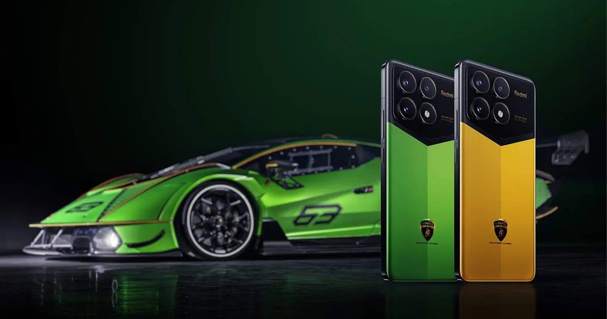 Xiaomi показала смартфон в стиле Lamborghini
