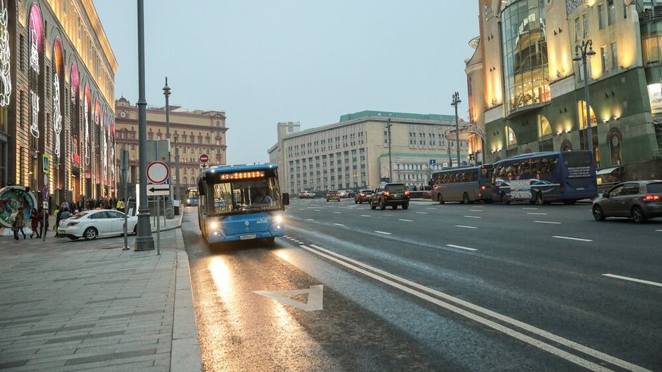 Выделенка для общественного транспорта в Москве