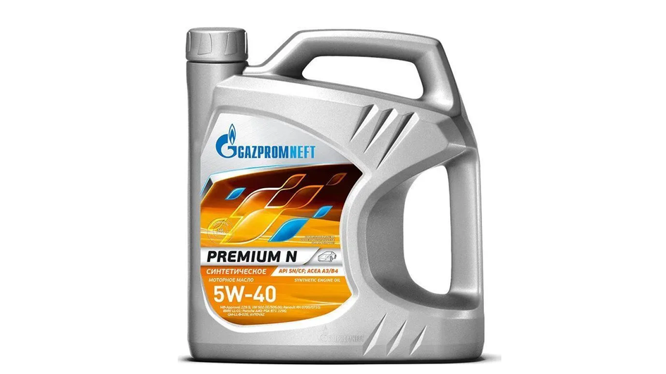 Масло Gazpromneft Premium N 5W-40 Масло Gazpromneft Premium N 5W-40