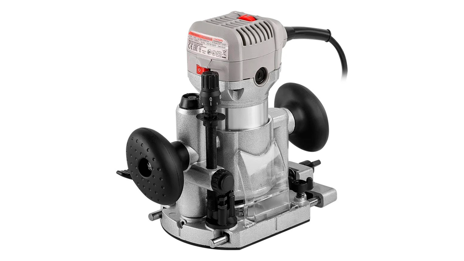 Ручной кромочный фрезер CROWN CT11023S Ручной кромочный фрезер CROWN CT11023S