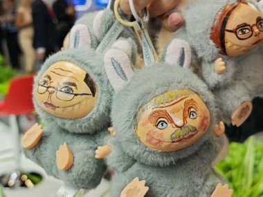Игрушки лабубу на ПМЭФ-2025 Игрушки лабубу на ПМЭФ-2025