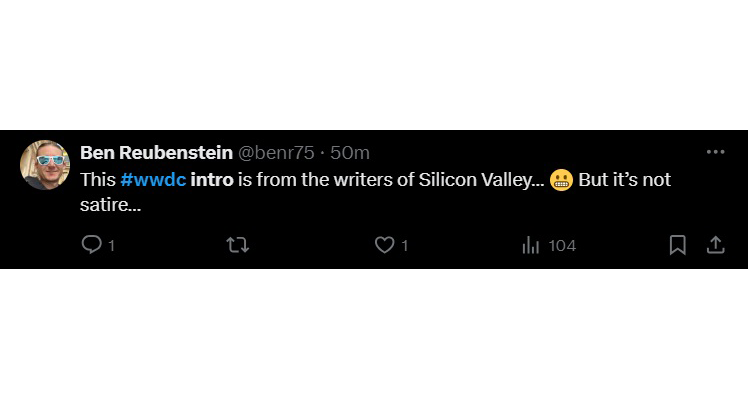 Интро WWDC написали сценаристы «Кремниевой долины»… Но это не сатира…
