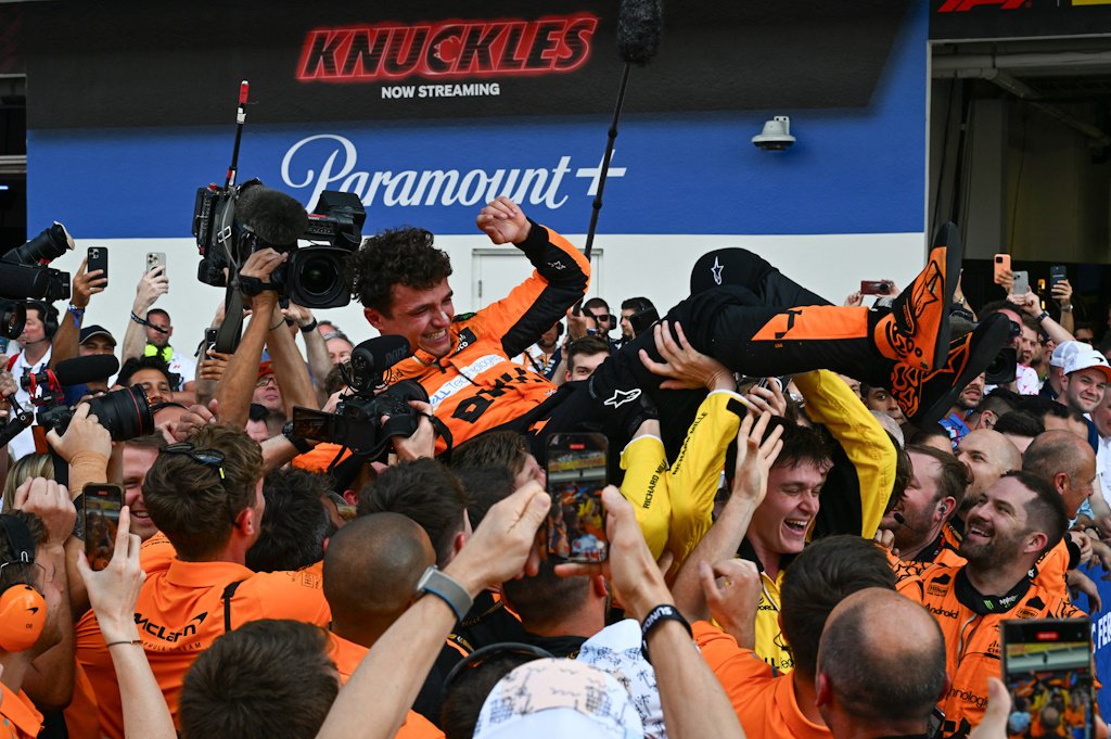 Норрис выиграл Гран-при Майами «Формулы-1» и одержал первую победу в карьере