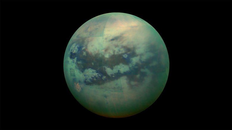 Спутник Сатурна Титан. Фото: NASA