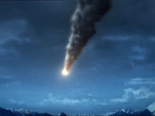 Кадр из Столкновение с кометой
