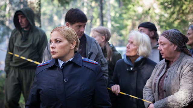 Ирина Пегова на съемках сериала «Здесь все свои»