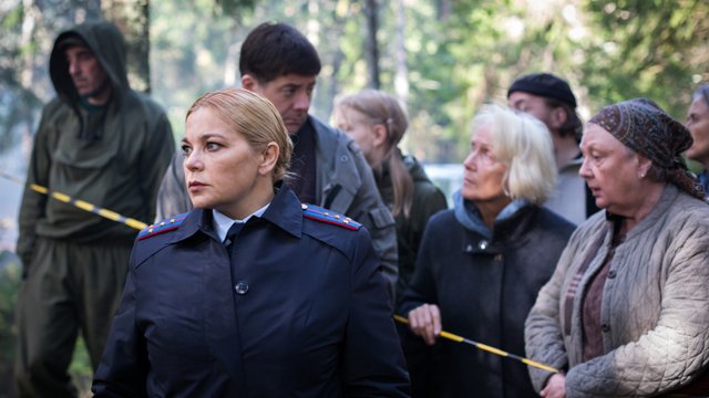 Ирина Пегова на съемках сериала «Здесь все свои»