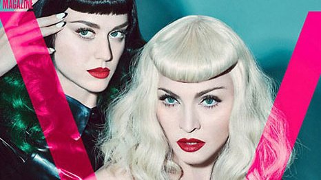 Мадонна и Кэти Перри на обложке журнала V Magazine