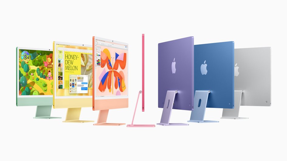 iMac с чипами M4. Источник: Apple iMac с чипами M4. Источник: Apple
