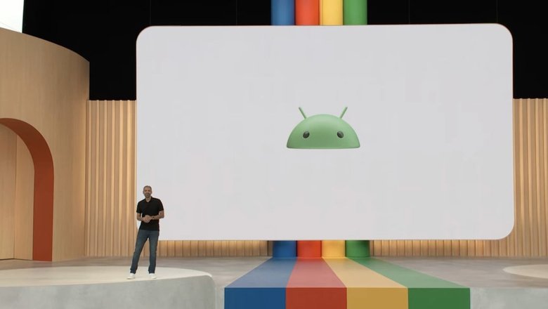 Так выглядит новое лого Android. Фото: YouTube