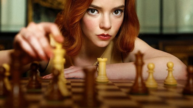 Аня Тейлор-Джой в сериале «Ход королевы»