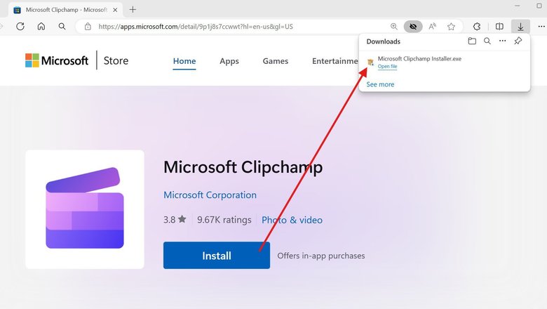 Новый способ загрузки через Microsoft Store