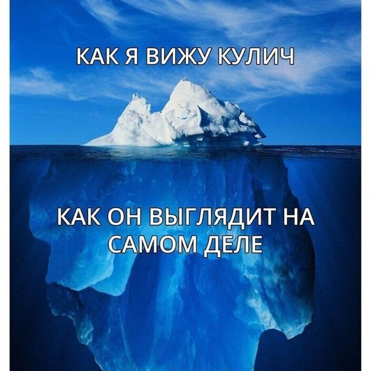 Кулич больше, чем кажется Кулич больше, чем кажется