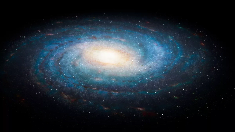Типичная иллюстрация нашей галактики Млечный Путь. Источник: space.com