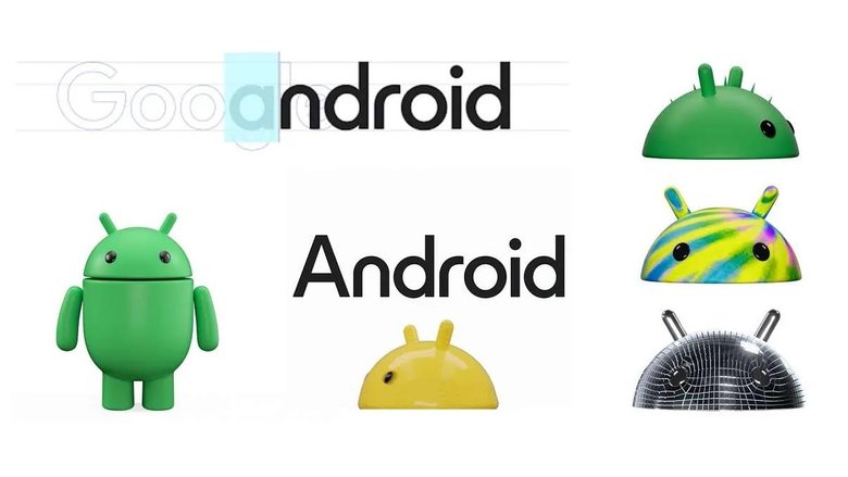 Google представила обновленный логотип Android. Фото: Google 
