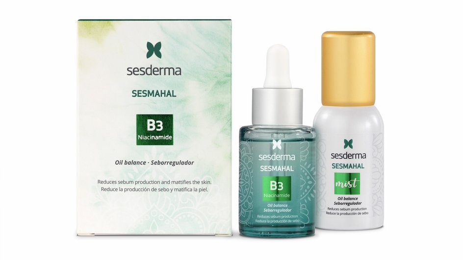 Набор себорегулирующий SESMAHAL B3 (сыворотка и спрей-мист), Sesderma Набор себорегулирующий SESMAHAL B3 (сыворотка и спрей-мист), Sesderma