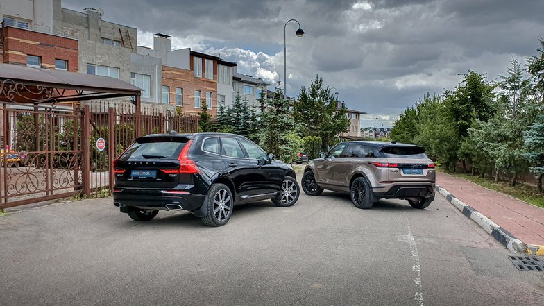 slide image for gallery: 24711 | Range Rover Evoque против Volvo XC60