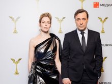 Юлия Снигирь и Евгений Цыганов на премии «Ника», фото: пресс-служба
