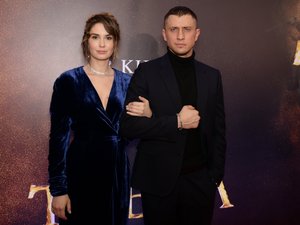 Агата Муцениеце и Павел Прилучный