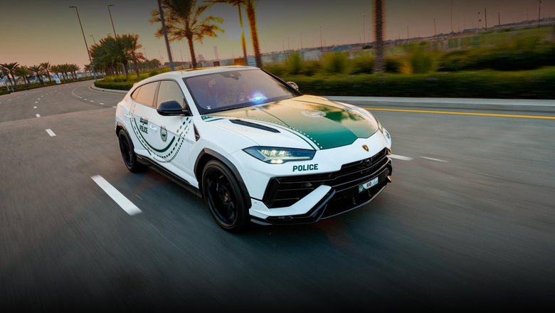 Lamborghini Urus полиции ОАЭ