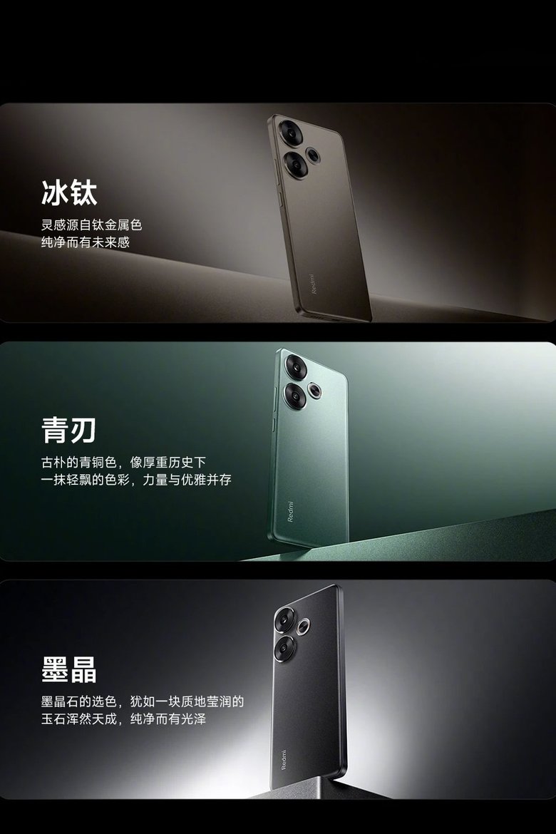 Цвета Redmi Turbo 3. Цвета Redmi Turbo 3.