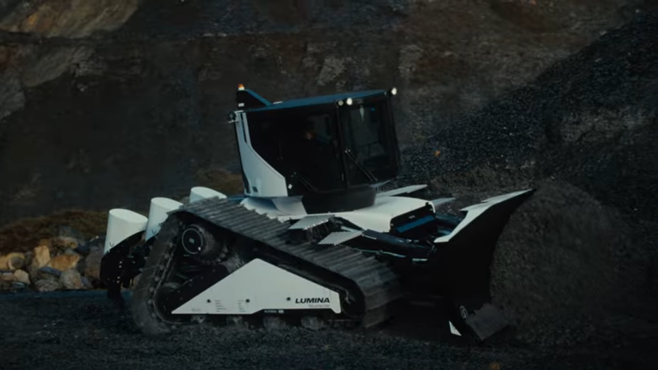 Lumina представляет электрический бульдозер ML6 Moonlander Lumina представляет электрический бульдозер ML6 Moonlander