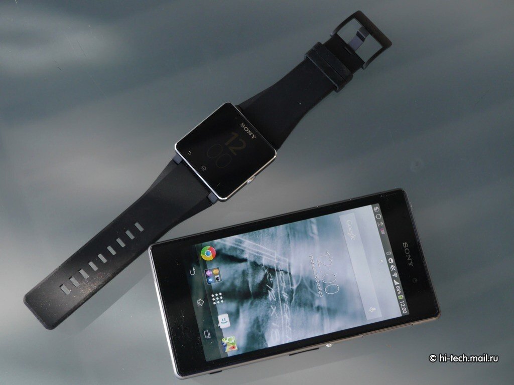 Обзор Sony SmartWatch 2: «умные» японские часы, которые не боятся воды - Hi- Tech Mail.ru