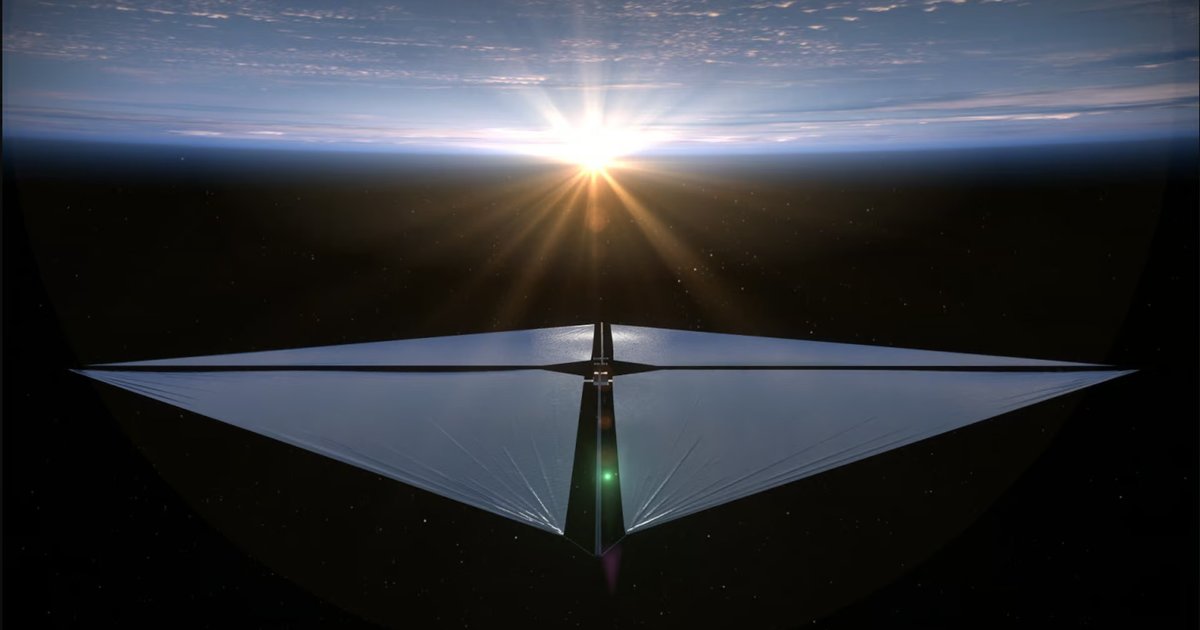 NASA отправит в космос корабль с солнечным парусом