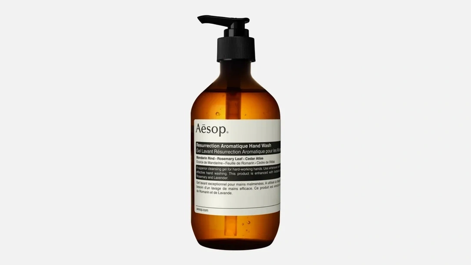 Жидкое мыло для рук фирмы Aesop серии Resurrection Aromatique Жидкое мыло для рук фирмы Aesop серии Resurrection Aromatique