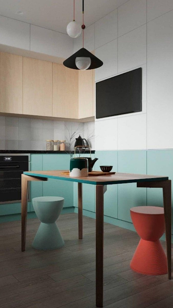 5 идеальных цветовых приемов для интерьера маленькой квартиры