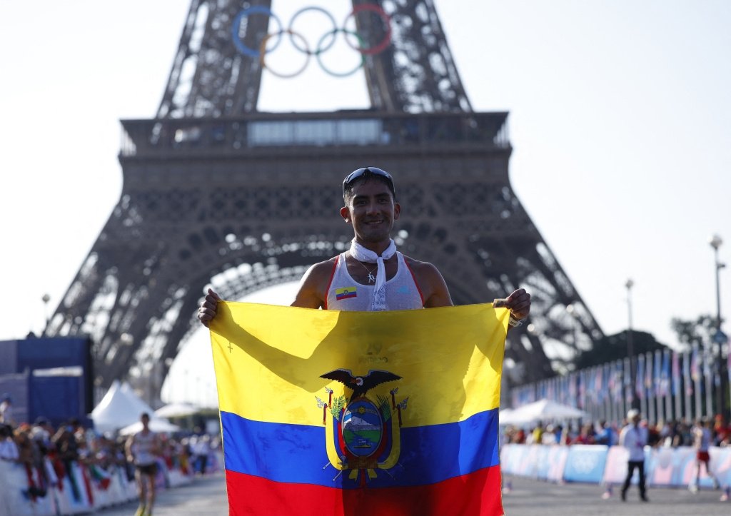 Эквадорец стал первым легкоатлетом-чемпионом Игр в Париже