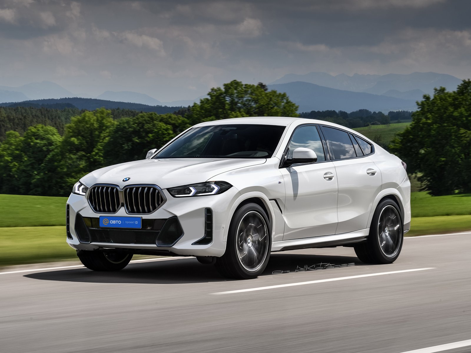 Обновленный BMW X6: что поменяется во внешности