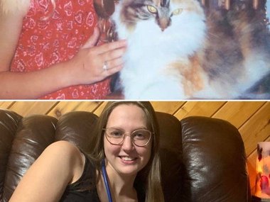 «Моя кошка со мной уже 20 лет — увидела, как я выросла и поступила в ветеринарную школу».