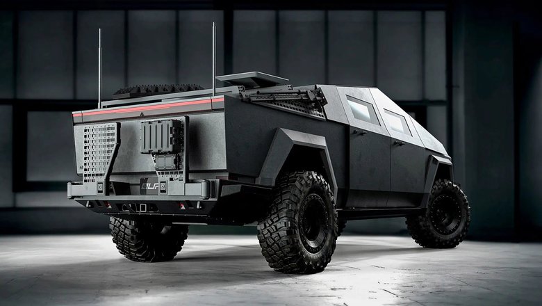 Вариация Cybertruck Sting APC