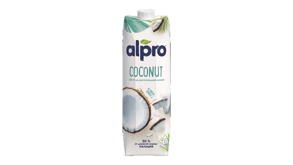Молоко Alpro Coconut. Молоко Alpro Coconut.