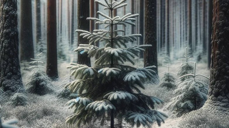 В сети показали самую новогоднюю елку (фото)