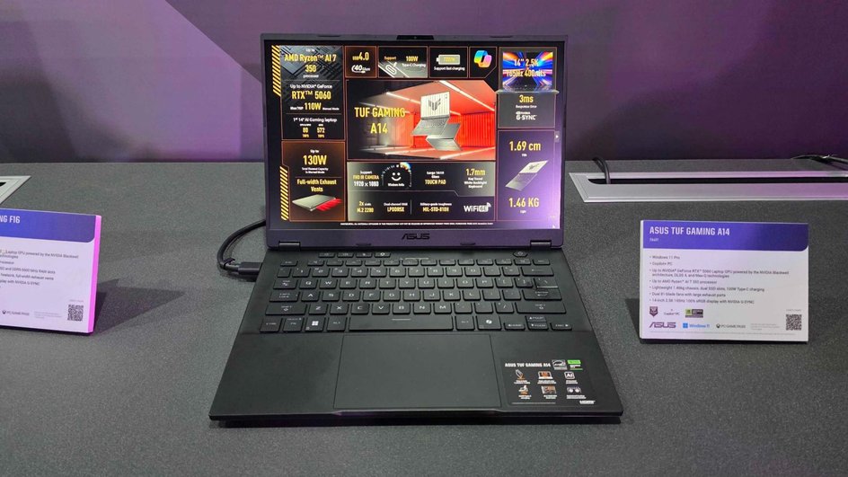Ноутбук ASUS TUF Gaming дизайн Ноутбук ASUS TUF Gaming дизайн