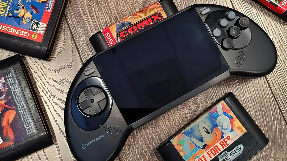 Возвращение легенды! Встречаем портативную Sega Genesis Mega 95 с  поддержкой оригинальных картриджей - Hi-Tech Mail.ru