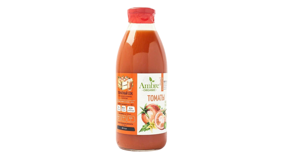 Томатный сок фирмы Ambre Naturel серия с мякотью Томатный сок фирмы Ambre Naturel серия с мякотью