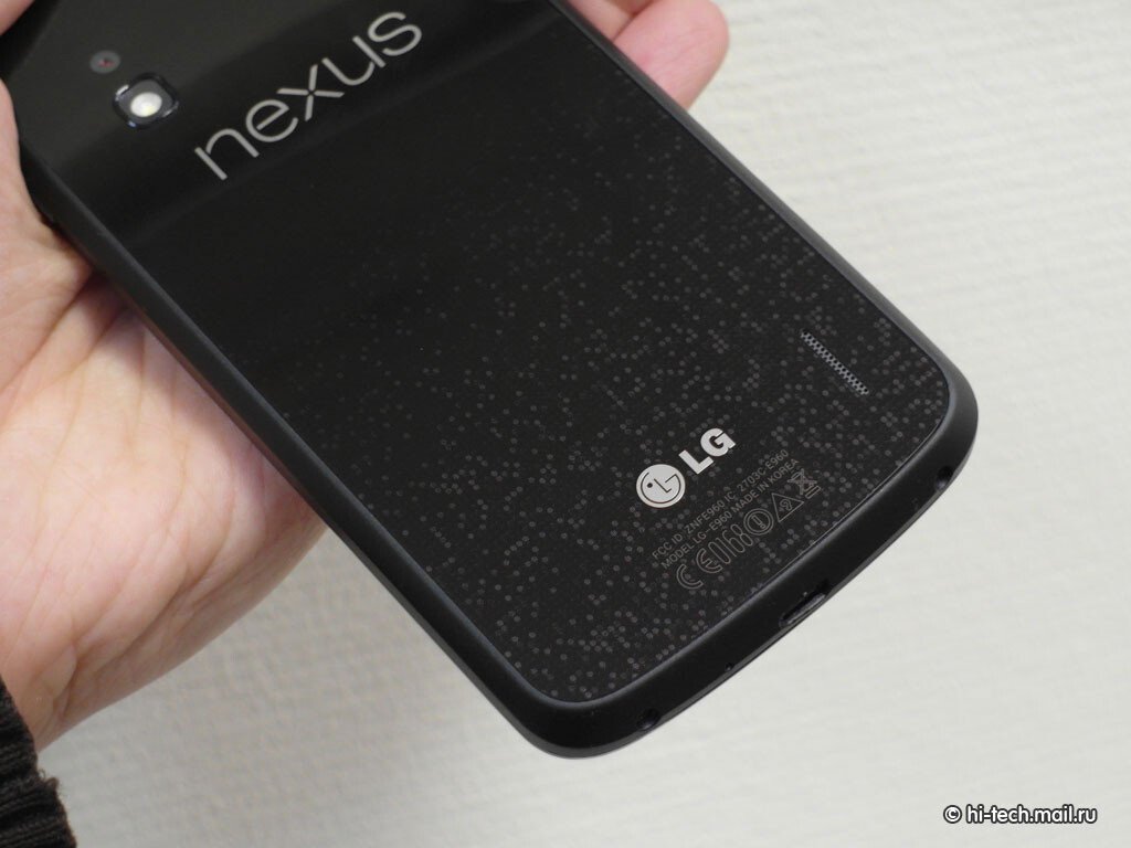 Предварительный обзор Nexus 4 от Google и LG: очень быстрый  Android-смартфон - Hi-Tech Mail.ru