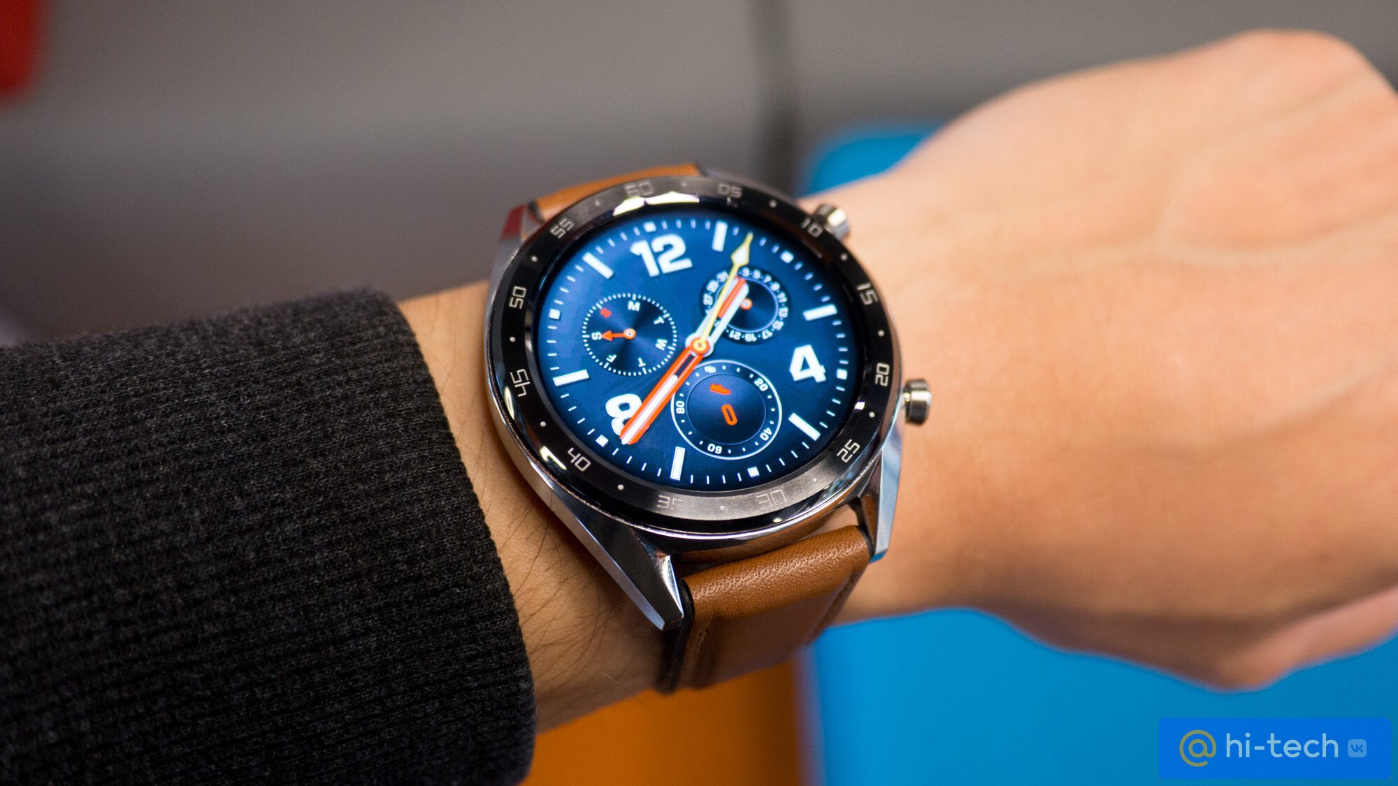 Обзор Huawei Watch GT: умные фитнес-часы, которые работают 2 недели без  подзарядки - Hi-Tech Mail.ru