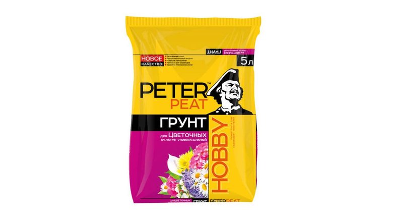 Грунт для цветочных культур универсальный от Peter Peat